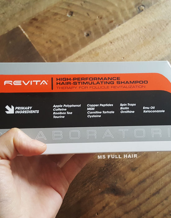 Revita hair loss shampoo ingredients