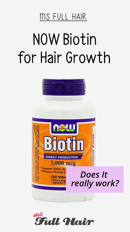 Now biotin for hair growth review