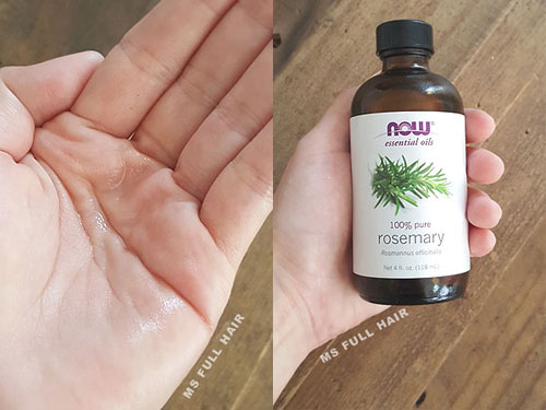 rosemary oil for hair growth review