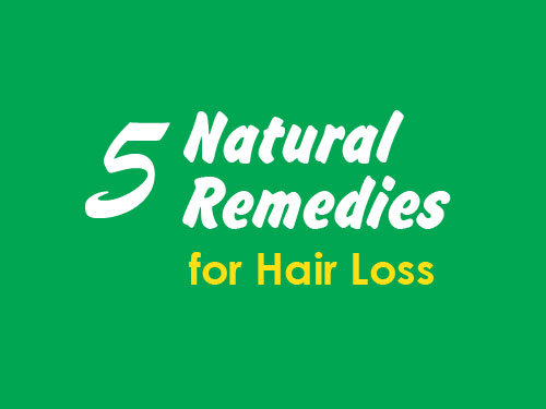 infographic 5 natural remedies to treat hair loss