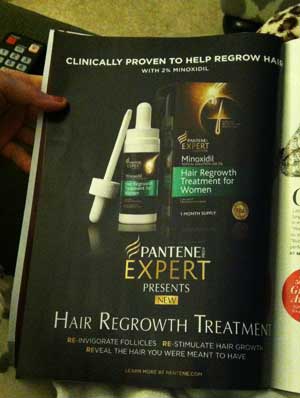 Minoxidil 2% for women pantene