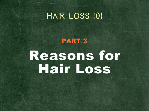 reasons for hair loss in men and women