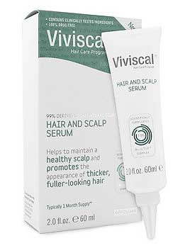 viviscal hair and scalp serum thickening