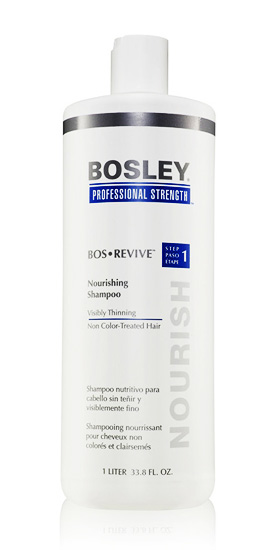 bosley bos revive shampoo for non color treated hair