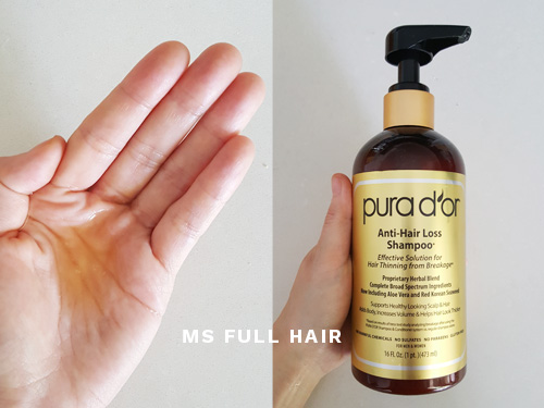 pura dor hair loss shampoo review