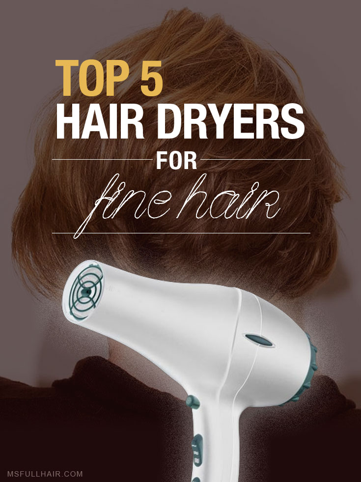 Give me more volume! The best hair dryer for fine hair