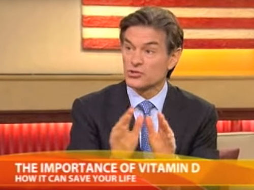 Dr Oz on Vitamin D Deficiency Which Can Lead to Hair Loss