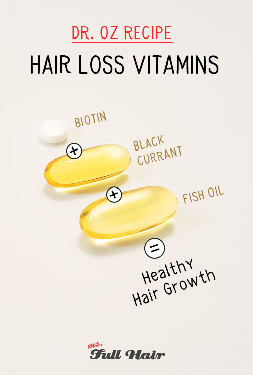 dr oz hair loss vitamins