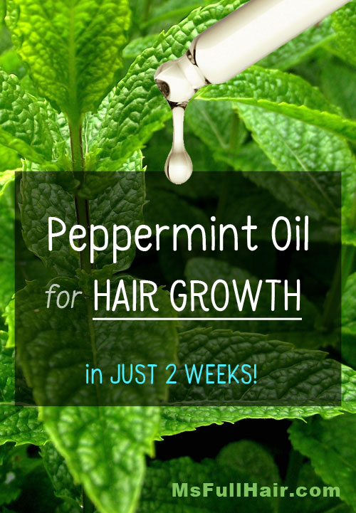 how to use peppermint oil for hair growth recipes