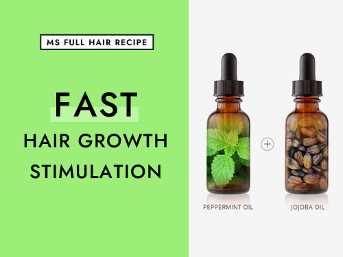 How to Make Peppermint Oil for Hair Growth (the Study Formula) peppermint oil and jojoba oil for hair growth study formula recipe