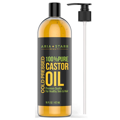 aria starr castor oil for hair growth review