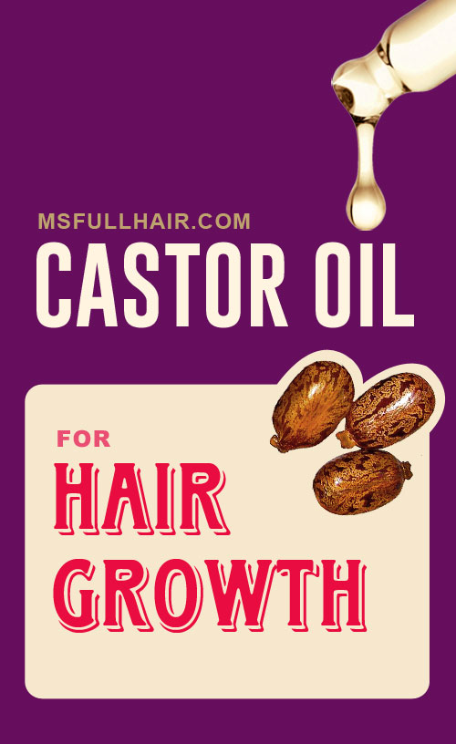 castor oil for hair growth recipes