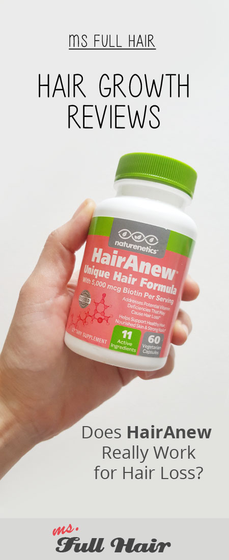 the amazon best seller hair loss supplement hairanew reviews for hair growth