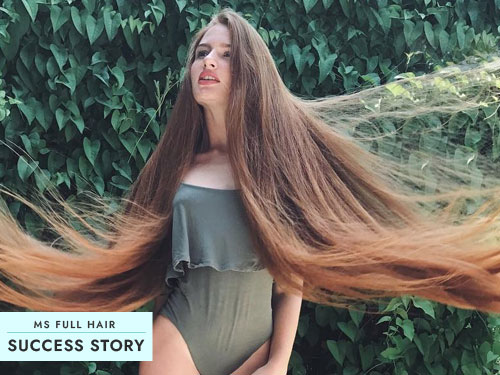 Anastasia Sidorova hair care tips and treatment