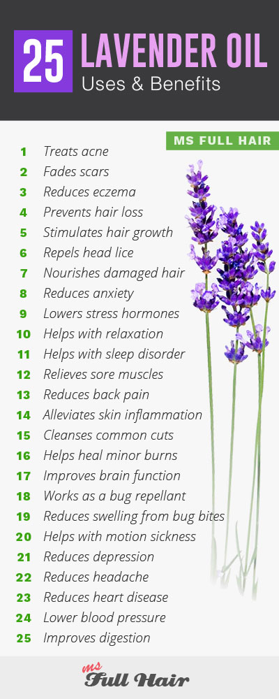 Lavender oil benefits and uses