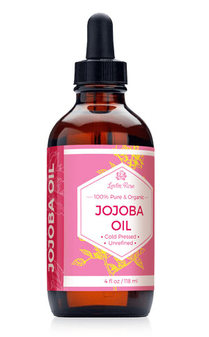 leven rose pure cold pressed organic jojoba oil for hair loss