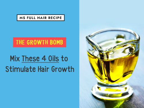 The Growth Bomb: Castor and Grapeseed Oil Hair Growth Mix Infused with Essential Oils how to use grape seed oil for stimulating hair growth