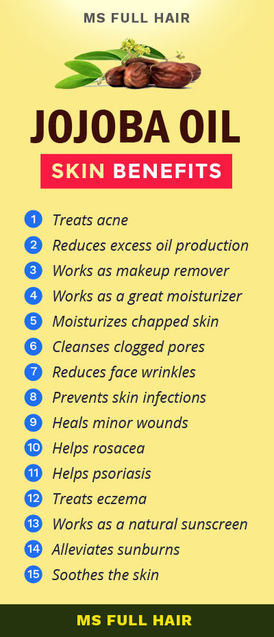 jojoba oil benefits for skin