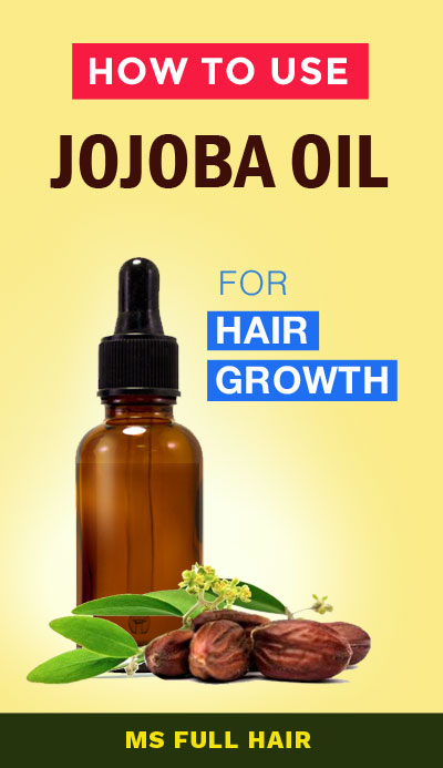jojoba oil for hair growth and hair loss