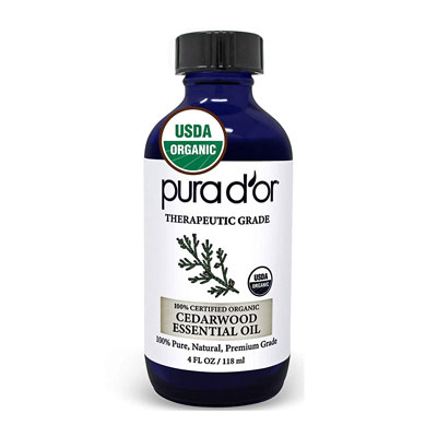 usda organic cedarwood essential oil for hair growth