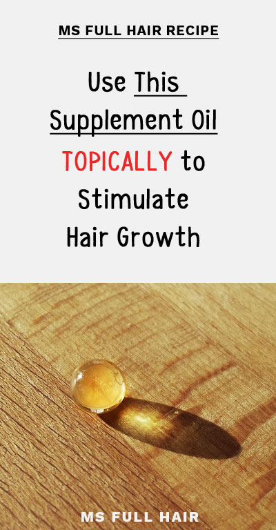 evening primrose oil hair growth recipe