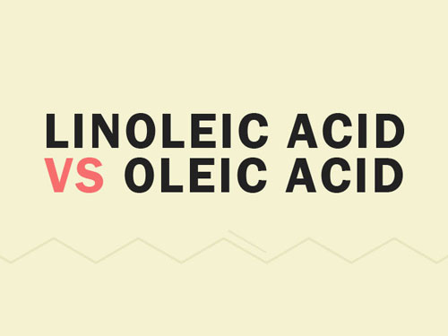 linoleic acid vs oleic acid for hair growth